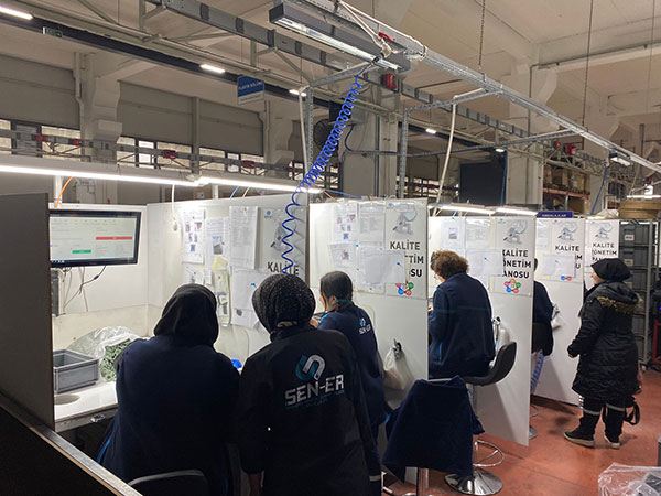 Şener kauçuk ürün temizleme hattı